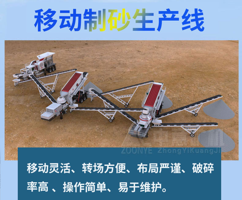 移動制砂生產線