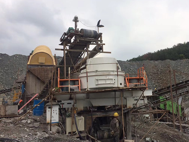 中意承建中鐵十四局時產500噸玄武巖破碎生產線